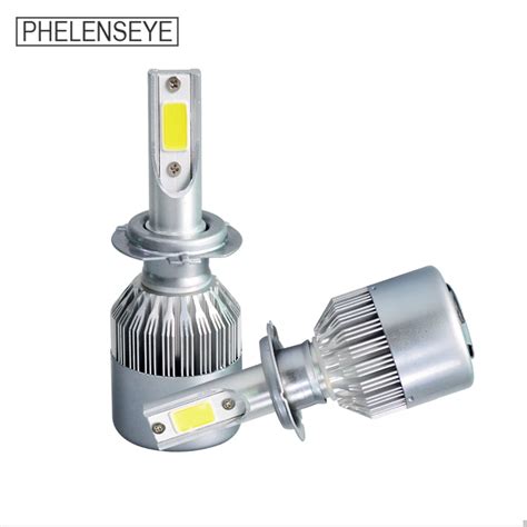 C Led Car Headlight K W Lm V V H H H H H