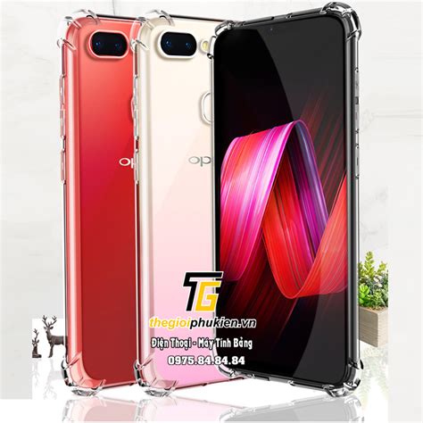 Ốp lưng dẻo trong chống sốc OPPO A7