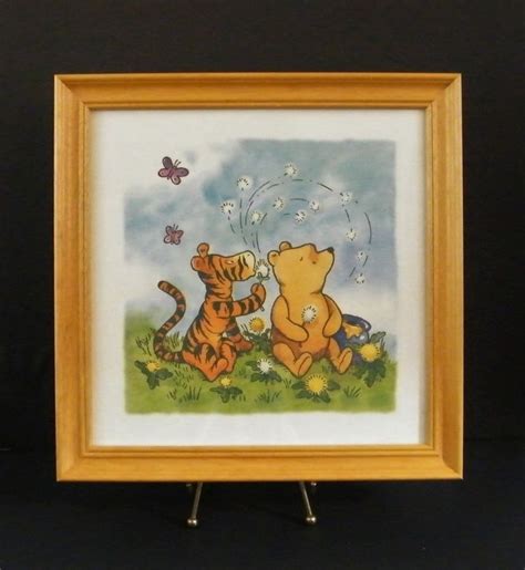 Pooh And Tigger Sit Among Flowers And Butterflies Tigger Blows On A