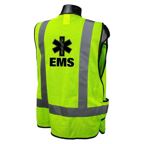 Radians Lhv 5 Pc Zr C Custom Ems Safety Vest Ansi Cl2 With Your Logo