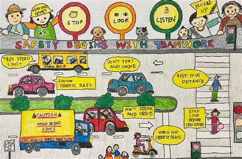 Road Safety Art Contest Winners Fmcsa