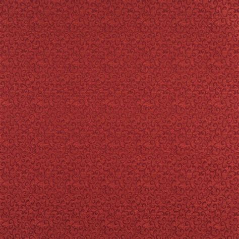 Salsa Burgundy Contemporary Damask Upholstery Fabric By The Yard K7117