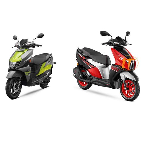 TVS Ntorq Vs Suzuki Avenis Comparison Of 125cc Scooters