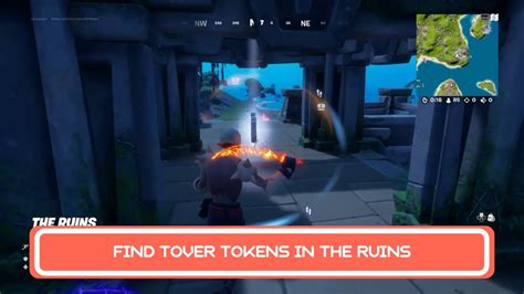 Find Tover Tokens In The Ruins Fortnite Chapter 3 Season 3 Youtube