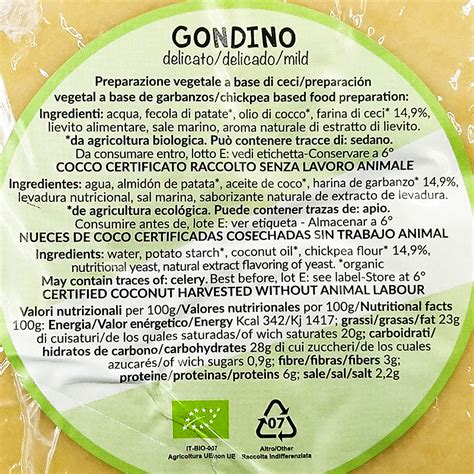 Gondino Delicato Bio Kg