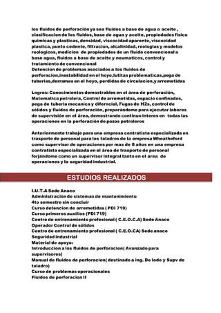 Resumen Curricular Marcos Acosta Pdf