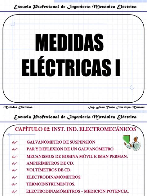 PDF Cap II Medidas Eléctricas DOKUMEN TIPS