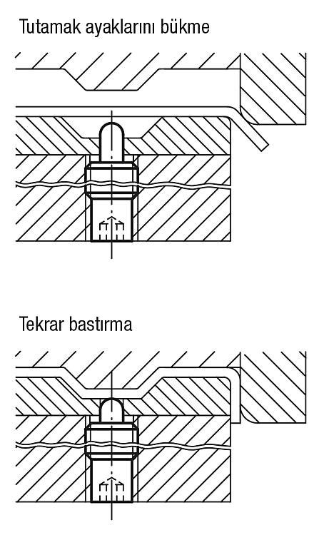 Bilyalı İçten Altıköşe Baskı Pimli Uzun Model Çelik Setskur Vida