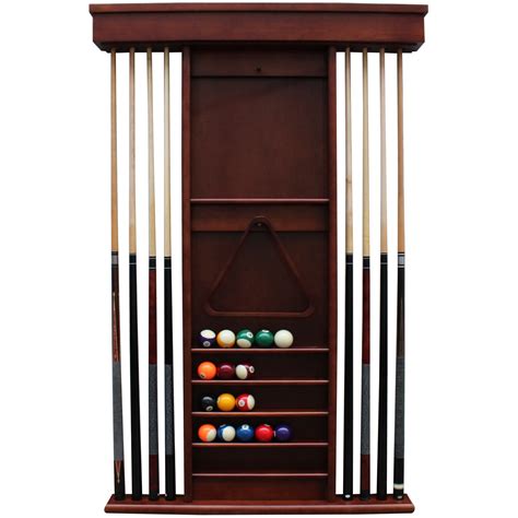 Playcraft Premium Hardwood Billiard Wall Racks