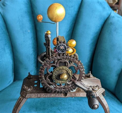 Antique Orrery Solar System Model Mechanical Metal - Etsy