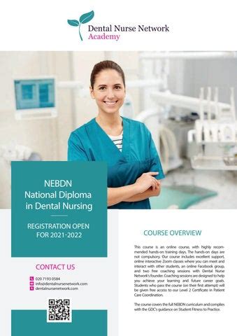 Dental Nurse Network Nebdn National Diploma In Dental Nursing By