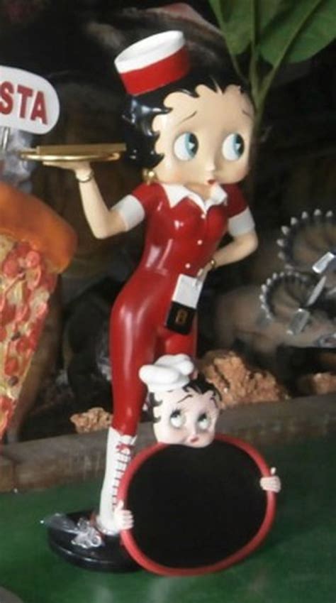 Betty Boop Serveuse Sur Patins à Roulettes Statue Grande Etsy