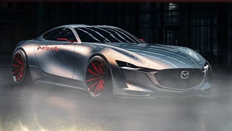 Next Gen Halo Mazda Rx 9 Sports Car Gets Imagined Based On Nearly