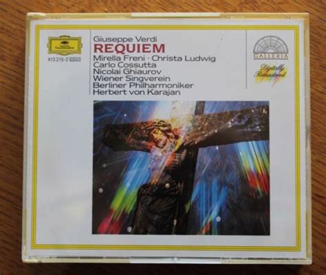 Requiem Messa Da Requiem Giuseppe Verdi Herbert Von Karajan