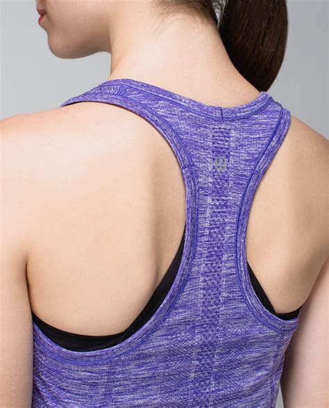 Lululemon Run Swiftly Tech Racerback Heathered Bruised Berry Lulu