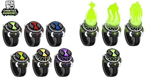 Omnitrix Modes And Alien Hologram Examples By Awesomealan On