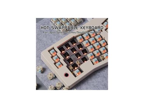 Cidoo Abm Alice Keyboard Hot Swappable Mechanical Keyboard Rgb