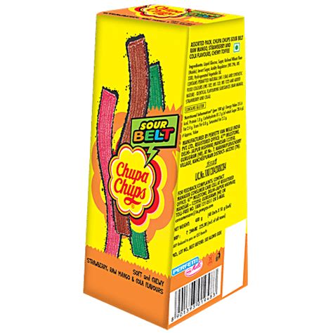 Buy Chupa Chups Sour Belt Mixed Fruit Flavour Online At Best Price Of Rs 240 Bigbasket