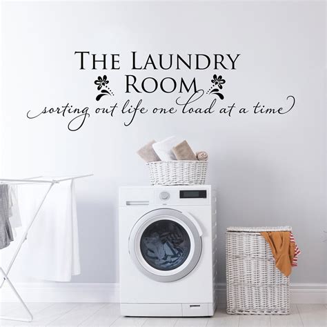 The Laundry Room Sorting Out Life One Load At A Time Vinyl Etsy