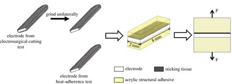 Schematic Representation Of Tensile Test Sample Preparation Download Scientific Diagram