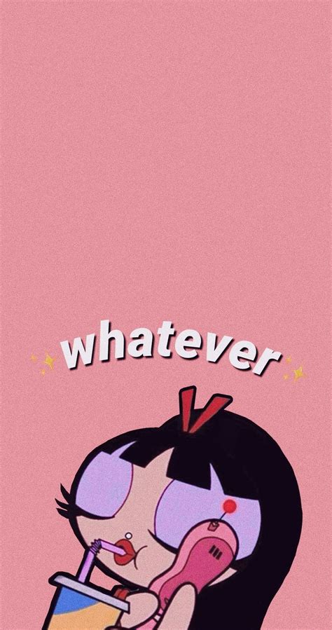 #buttercup #powerpuffgirls #lockscreen #wallpaper #pink #pinkwallpaper #aesthetic #cartoo ...