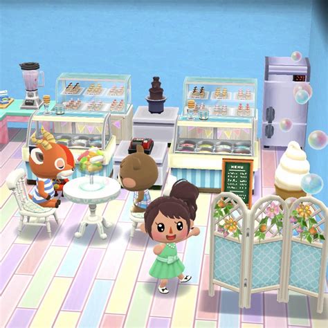 I Transformed My Cabin Into An Ice Cream And Pastry Shop Racpocketcamp