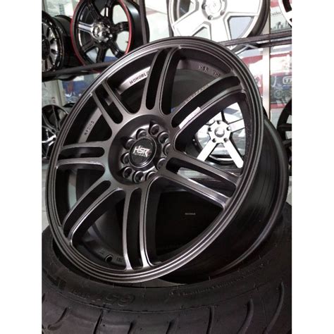 Jual Velg Mobil Racing Ring 18 HSR BOON R18 Lebar 8 Pcd 5X100 114 3