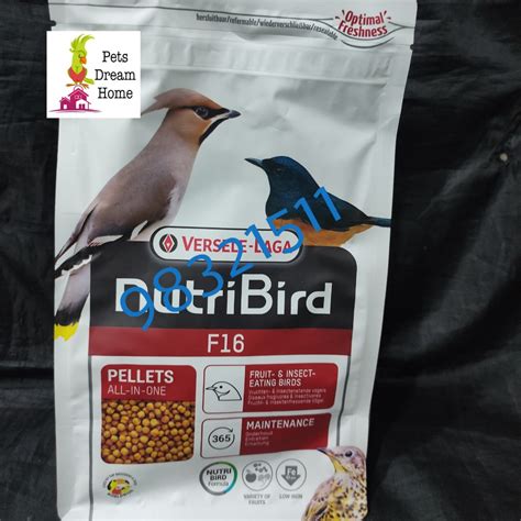 Versele Laga NutriBird F16 Fruits Insects Eating Birds Pet Supplies