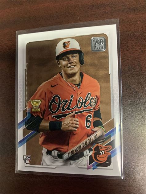 2021 Topps Series 1 Ryan Mountcastle 143 Baltimore Orioles Rc Rookie