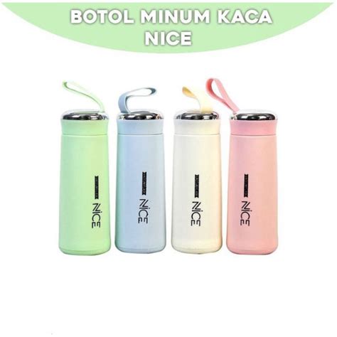 Jual Botol Minum Nice Botol Minum Kaca Beling Termos Botol Ml