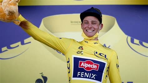 De Ondernemer Gele Trui Van Der Poel Voor Sponsors Is Tour De