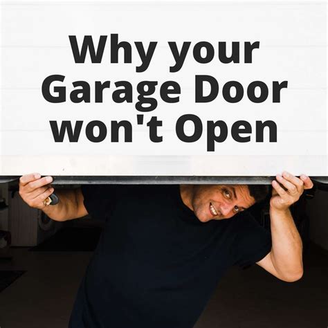 Why Your Garage Door Won T Open Right Way Blog Right Way Garage Doors