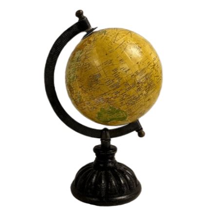 WORLD GLOBE MINIATURE WORLD TRAVEL DECOR