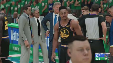 Warriors Vs Celtics Full Game 3 Highlights Nba 2k22 Next Gen Simulation Youtube