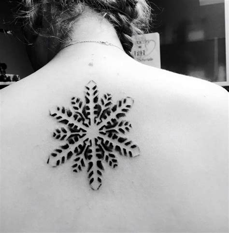 40 Cute And Artsy Snowflake Tattoos Bored Art