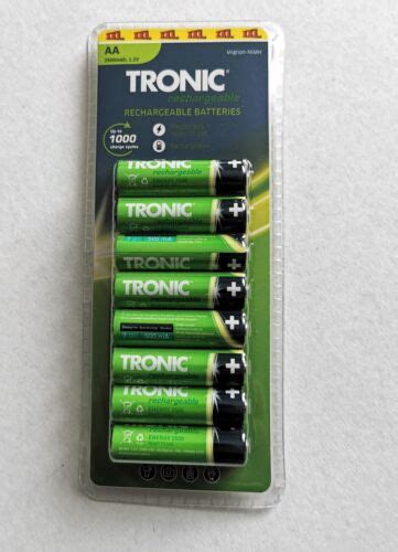 Tronic Eco Ni Mh Wiederaufladbare Batterien Aa Aaa V Mah