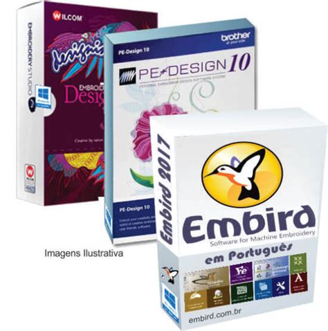 Programas De Bordado Wilcom E H Pedesign Embird