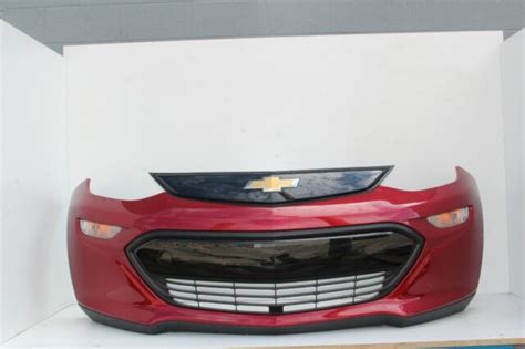 2017 2018 2019 Chevy Bolt Ev Oem Front Bumper Assembly Glory Red Ebay