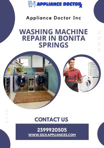 Washing Machine Repair Bonita Springs Appliance Doctor Inc