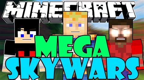 Minecraft Mega SkyWars Ft Sasuke E XExTrEmErGaMeR YouTube