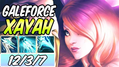 GALEFORCE XAYAH ADC GUIDE Best Build Runes S11 FULL CRIT League