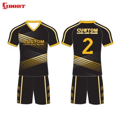 Aibort New Design Custom Sublimation Football Shirt Soccer Uniform