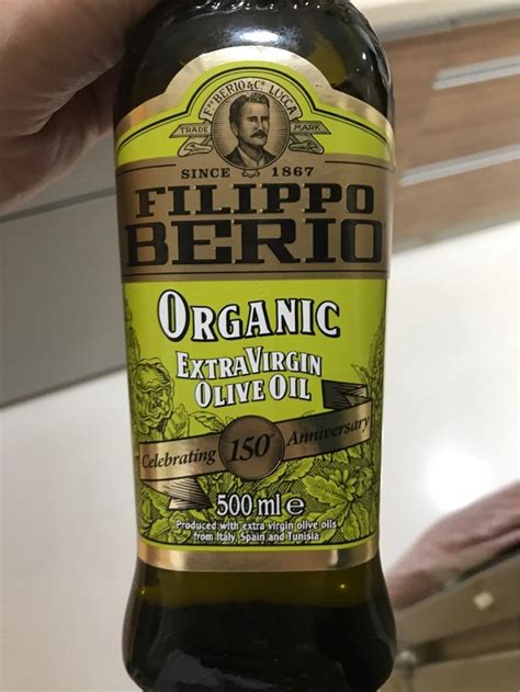 Organic Extra Virgin Olive Oil Filippo Berio 500 Ml