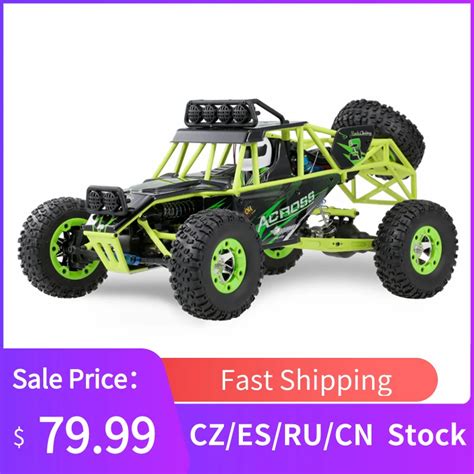 Wltoys Rc Carro Wd G Km H De Alta Velocidade Monstro