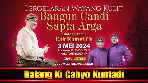 LIVE STREAMING WAYANG KULIT KI CAHYO KUNTADI 3 MEI 2024 YouTube