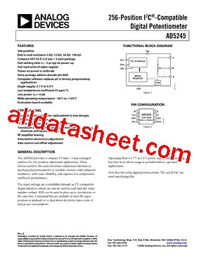 Ad Brjz Rl Datasheet Pdf Analog Devices