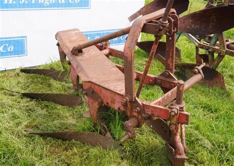 David Brown 3 Furrow Plough