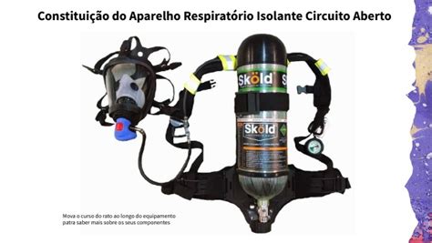 Aparelho Respiratório Isolante Circuito Aberto