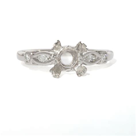 Vintage Engagement Ring Settings | David J. Thomas