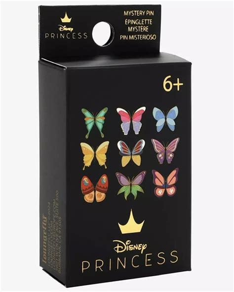 Disney Princess Butterfly Blind Box Pin Set At Boxlunch Disney Pins Blog